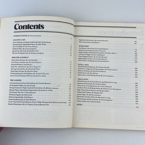 Harrowsmith Reader Book Vol II 1980 Softcover - Picture 10 of 14